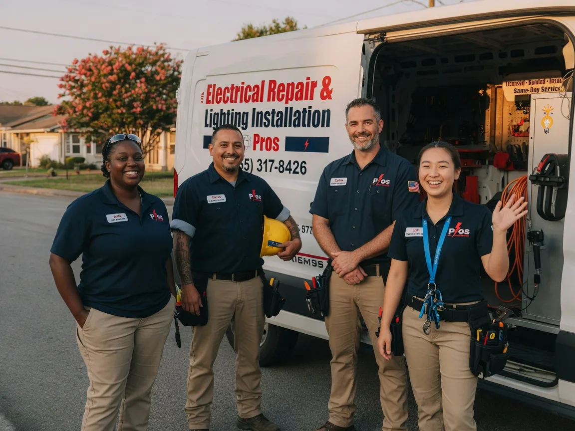 Licensed Electrician company in Danevang, TX
